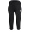 Image de Collants de Running Odlo Tights 3/4 Essential Femme Noir S 322991-15000