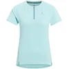 Image de T-shirt Col Rond Manches Courtes 1/2 Zip - Femme - m - OXSITIS