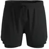 Image de Short Odlo Zeroweight 5 inch 2 in 1 Noir XL MAG12695737