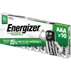 Image de Pile rechargeable AAA / HR3 Energizer Power Plus - 700 mAh - lot de 10 accus