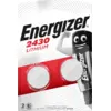 Image de Lot de 2 piles lithium cr2430/dl2430, V, ENERGIZER