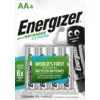 Image de Lot de 4 piles rechargeable aa Extreme, 2300 mAh, ENERGIZER