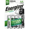 Image de Energizer Pile rechargeable AA / HR6 Extreme - 2300 mAh - Lot de 4