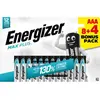 Image de Pile alcaline AAA / LR3 Energizer Max Plus - pack Promo 8 + 4 GRATUITES - blister 12 unités
