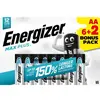 Image de Pile alcaline AA / LR6 Energizer Max Plus - Pack Promo 6 + 2 gratuites