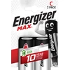 Image de Energizer Pile alcaline C / LR14 Max - Lot de 2
