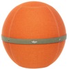 Image de BLOON PARIS - Pouf Ballon - Orange - Tissu polyester chiné - Designer Kévin Rayess