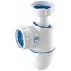 Image de Siphon bi-matière EASYPHON pour évier - Hauteur réglable: de 133 à 192 mm - BLANC
