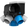 Image de Kit VMC Autocosy iH - Simple flux autoréglable Avec 5 bouches Line - (1xD.125mm + 4xD.80mm)