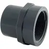 Image de Embout PVC pression Taraudé - Mâle à coller / Femelle à coller / Femelle à visser. - Diamètres 50/40 - Taraudage 33/42