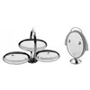 Image de Alessi - Plat de présentation Mendini - Métal - Acier inoxydable - Designer Alessandro Mendini
