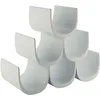 Image de Alessi - Casier à bouteilles Noè - Blanc - Résine thermoplastique - Designer Giulio Iacchetti