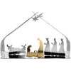 Image de Alessi - Crèche Noël - Métal - Acier inoxydable 18, 10 - Designer Donia Maaoui