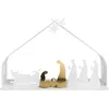 Image de Alessi - Crèche Noël - Blanc - Acier époxy - Designer Donia Maaoui