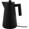 Image de Alessi - Bouilloire électrique Plissé - Noir - Résine thermoplastique - Designer Michele de Lucchi