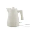 Image de Alessi - Bouilloire électrique Plissé - Blanc - Résine thermoplastique - Designer Michele de Lucchi