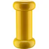 Image de Alessi - Moulin à sel et poivre Alessi 100 Values Collection - Jaune - Hêtre massif tourné certifié FSC - Designer Ettore Sottsass