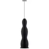 Image de Alessi - Mousseur à lait Pulcina - Noir - ABS - Designer Michele de Lucchi