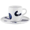 Image de Alessi - Tasse à espresso Itsumo - Bleu - Porcelaine - Designer Samiro Yunoki