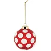 Image de Alessi - Boule de Noël Delight - Rouge - Verre soufflé bouche - Designer Nika Zupanc