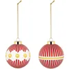 Image de Alessi - Boule de Noël Delight - Rouge - Verre soufflé bouche - Designer Nika Zupanc