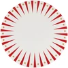 Image de Alessi - Plat à panettone Delight - Rouge - Porcelaine - Designer Nika Zupanc