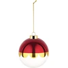 Image de Alessi - Boule de Noël Delight - Rouge - Verre soufflé - Designer Nika Zupanc