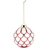 Image de Alessi - Boule de Noël Delight - Rouge - Verre soufflé - Designer Nika Zupanc