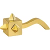 Image de Alessi - Santon Cubik - Or - Porcelaine - Designer Massimo Giacon