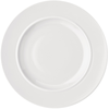 Image de Alessi - Assiette La Bella Tavola - Blanc - Porcelaine fine - Designer Ettore Sottsass