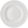 Image de Alessi - Assiette à dessert La Bella Tavola - Blanc - Porcelaine fine - Designer Ettore Sottsass