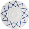 Image de Alessi - Soucoupe La Bella Tavola - Bleu - Porcelaine fine - Designer Ettore Sottsass