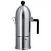 Image de Alessi - Cafetière italienne Cupola - Métal - Fonte d'aluminium - Designer Aldo Rossi