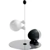 Image de Alessi - Ensemble salière et poivrière - Noir - Résine thermoplastique - Designer Stefano Giovannoni
