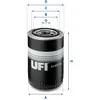 Image de Filtre à huile UFI 23.457.00