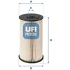 Image de Filtre à carburant UFI 26.007.00