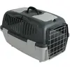 Image de Cage de transport avec porte en métal pour chat Zolux Noir TU 422151