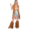 Image de Surbottes Cowboy Western à Franges Effet Daim   Accessoire de Déguisement