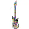 Image de Guitare Gonflable Groovy 105 cm   Accessoire Hippie Années 70 & Soirée