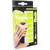 Image de Set de 12 Ongles Jaunes Néon Auto-Adhésifs Effet Vernis   Faux Ongles Manucure