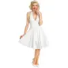 Image de Déguisement Marilyn pour Femme   Robe Blanche et Ceinture Taille M