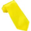Image de Cravate Satin Jaune Fluo   Accessoire Soirée Années 80