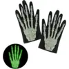 Image de Gants squelettes phosphorescents   Accessoire Halloween et déguisement squelette
