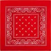Image de Bandana Rouge Cowboy 55x55 cm   Foulard Western
