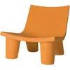 Image de Slide - Fauteuil bas Low Lita - Orange - Polyéthylène recyclable - Designer Paola Navone