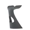 Image de Slide - Tabouret de bar Koncord - Gris - Polyéthylène recyclable - Designer Karim Rashid