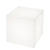 Image de Slide - Lampe extérieur sans fil rechargeable Cubo - Blanc - Polyéthylène recyclable - Designer Giò Colonna Romano