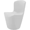 Image de Slide - Chaise Zoe - Blanc - Polyéthylène - Designer Guglielmo Berchicci