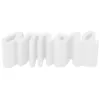 Image de Slide - Banc Amore - Blanc - Polyéthylène recyclable - Designer Giò Colonna Romano