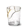 Image de Seletti - Verre Kintsugi - Transparent - Or fin - Designer Marcantonio